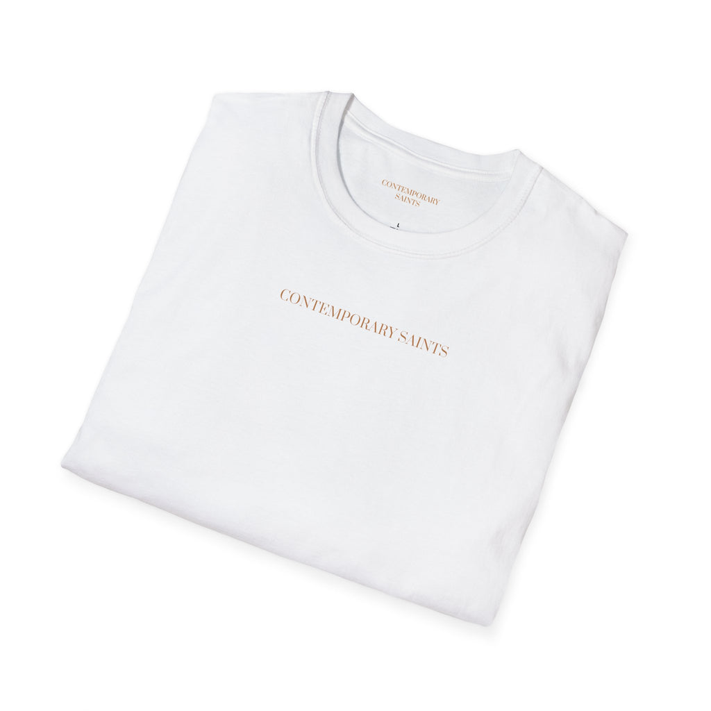 Camiseta minimalista de los Santos Contemporáneos