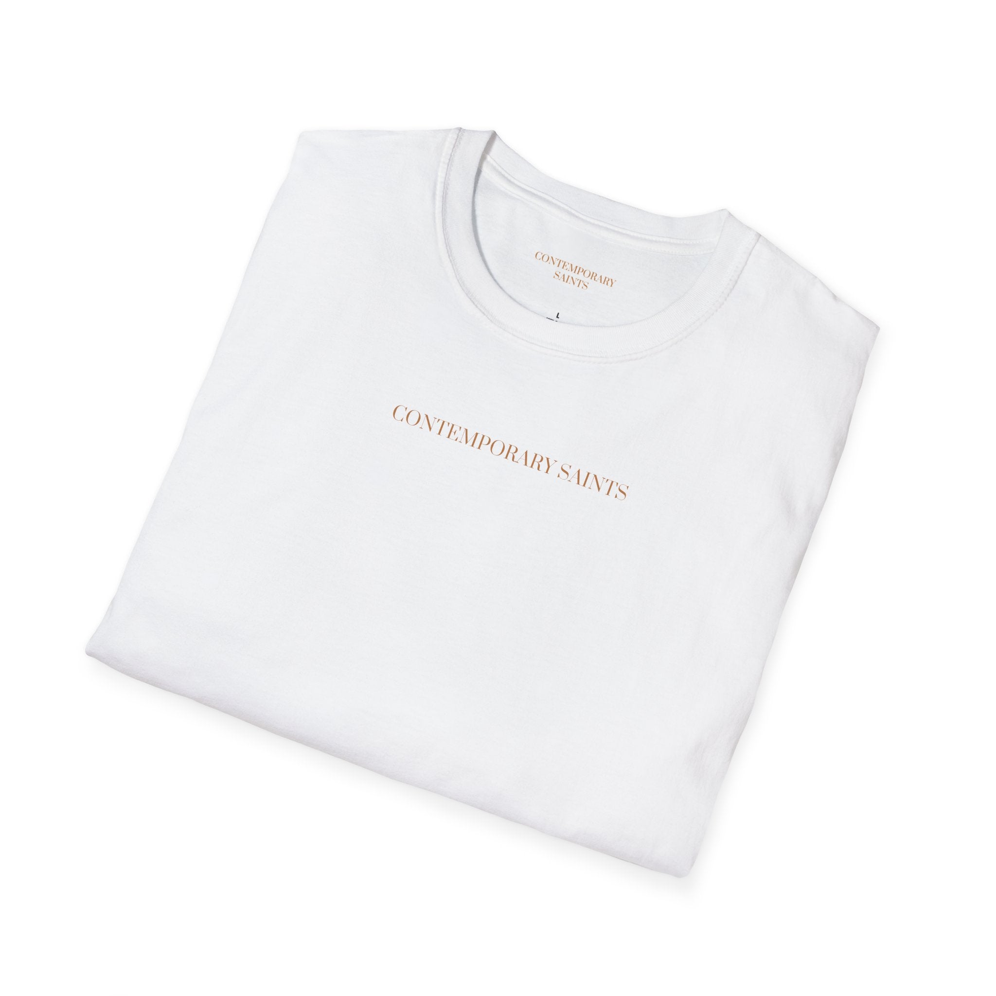 Camiseta minimalista de los Santos Contemporáneos