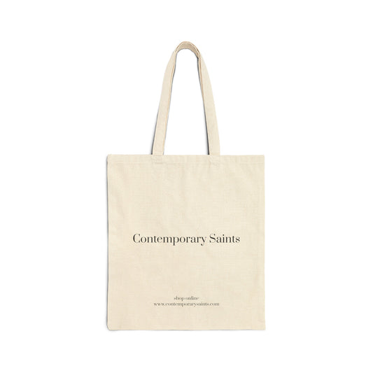 Contemporary Saints Cotton Canvas Tote Bag