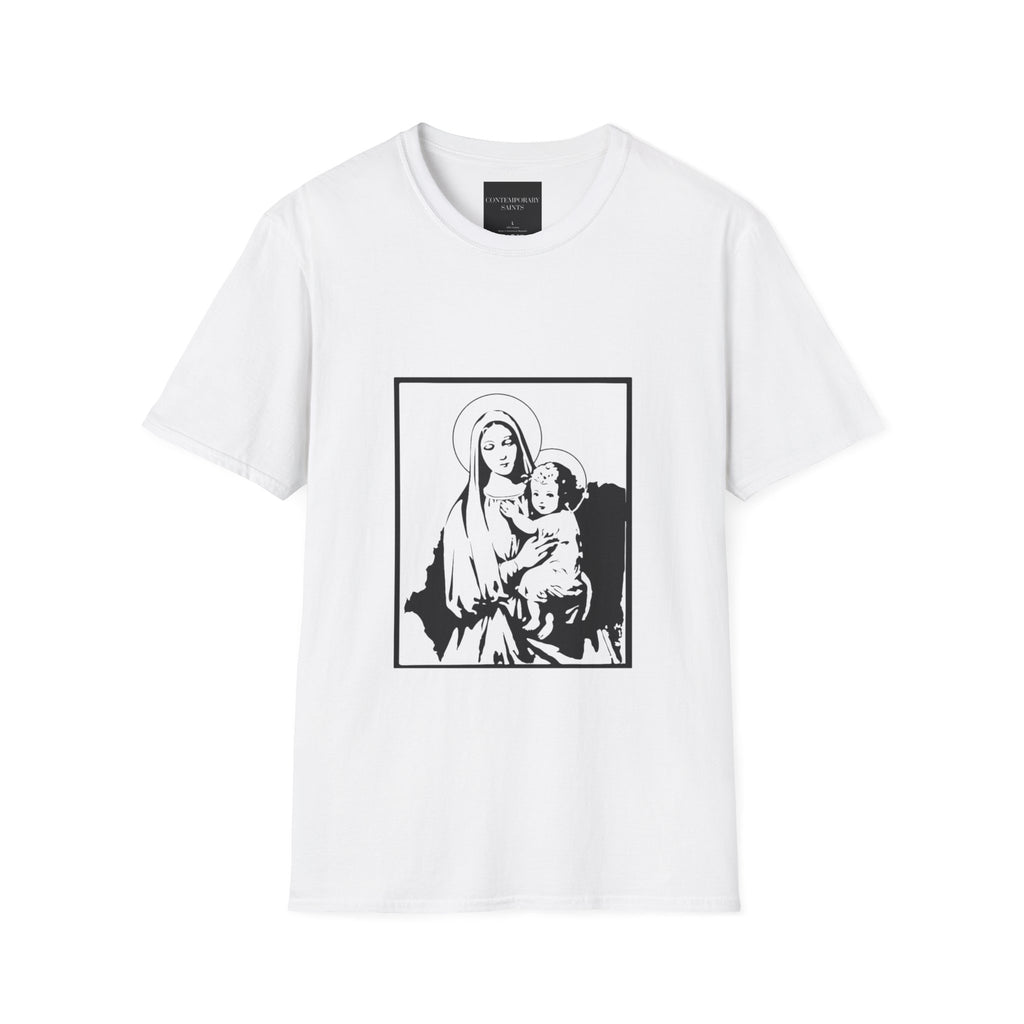 Camiseta de La Madonna y el Bambino