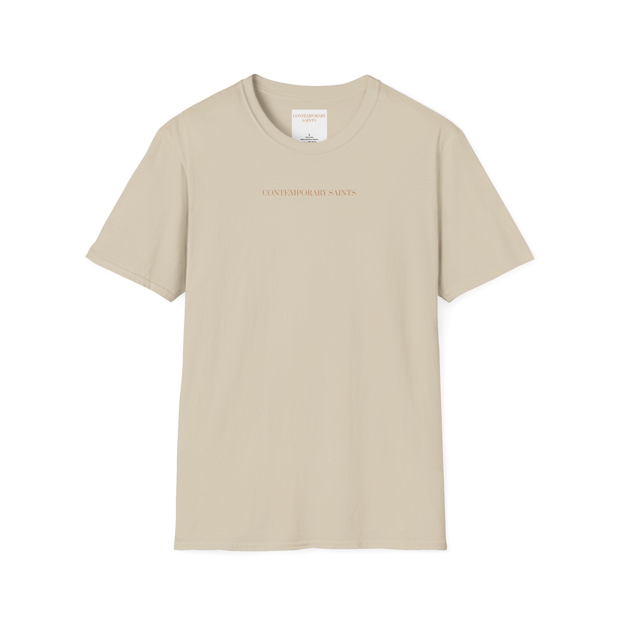 Camiseta minimalista de los Santos Contemporáneos
