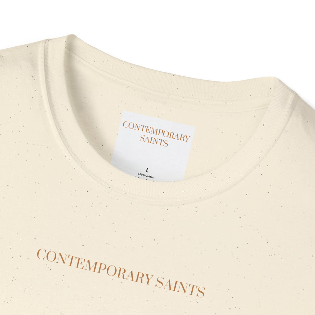 Camiseta minimalista de los Santos Contemporáneos