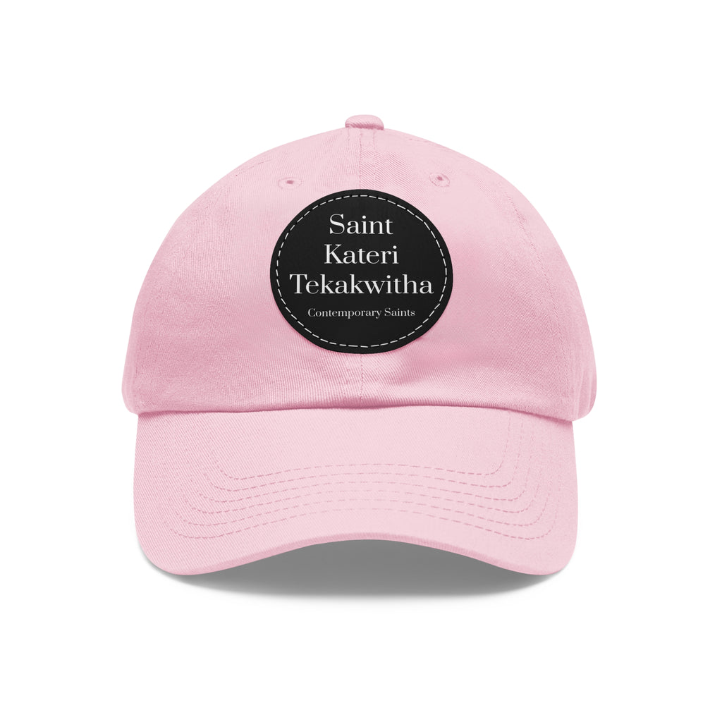Sombrero con parche de cuero de Saint Kateri
