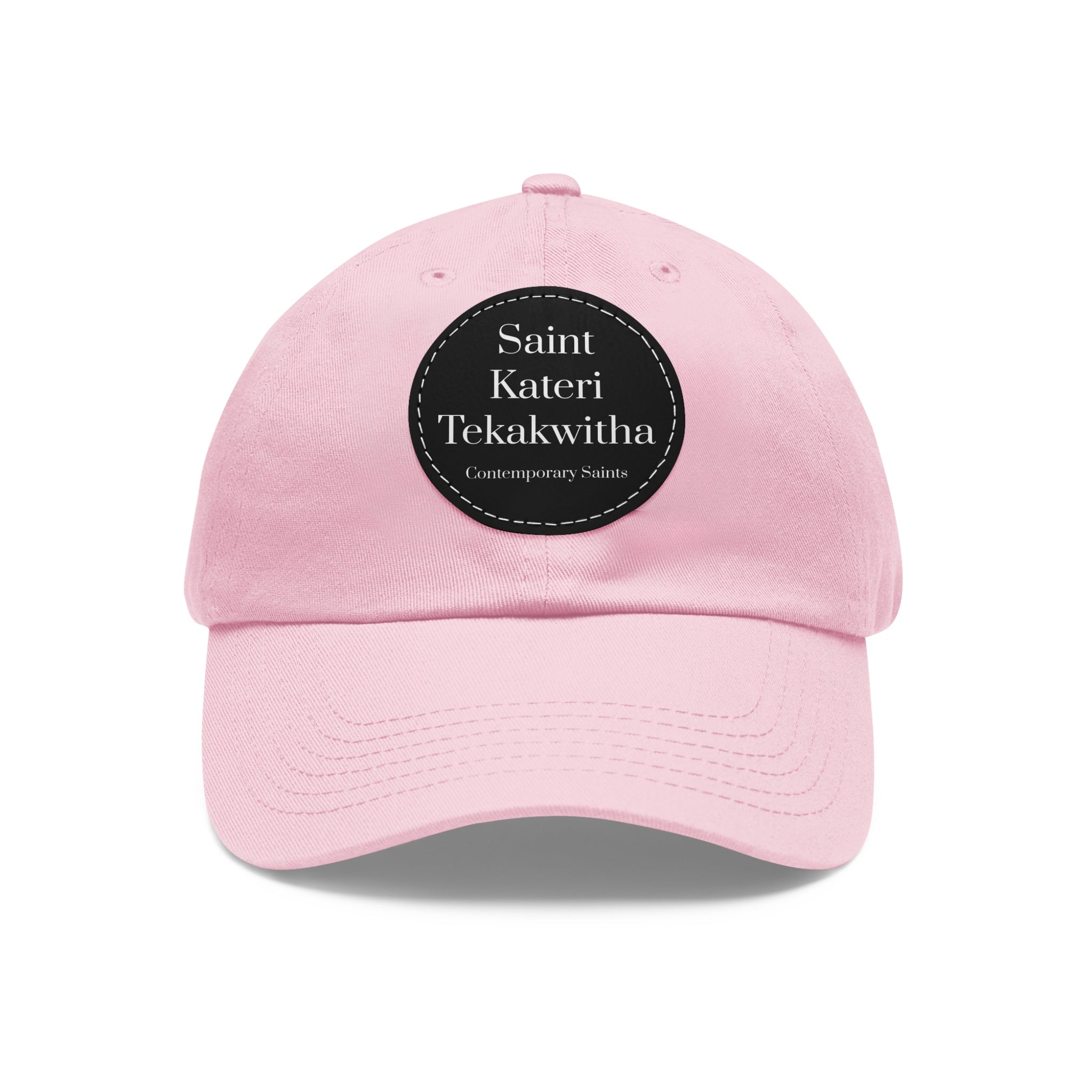 Sombrero con parche de cuero de Saint Kateri