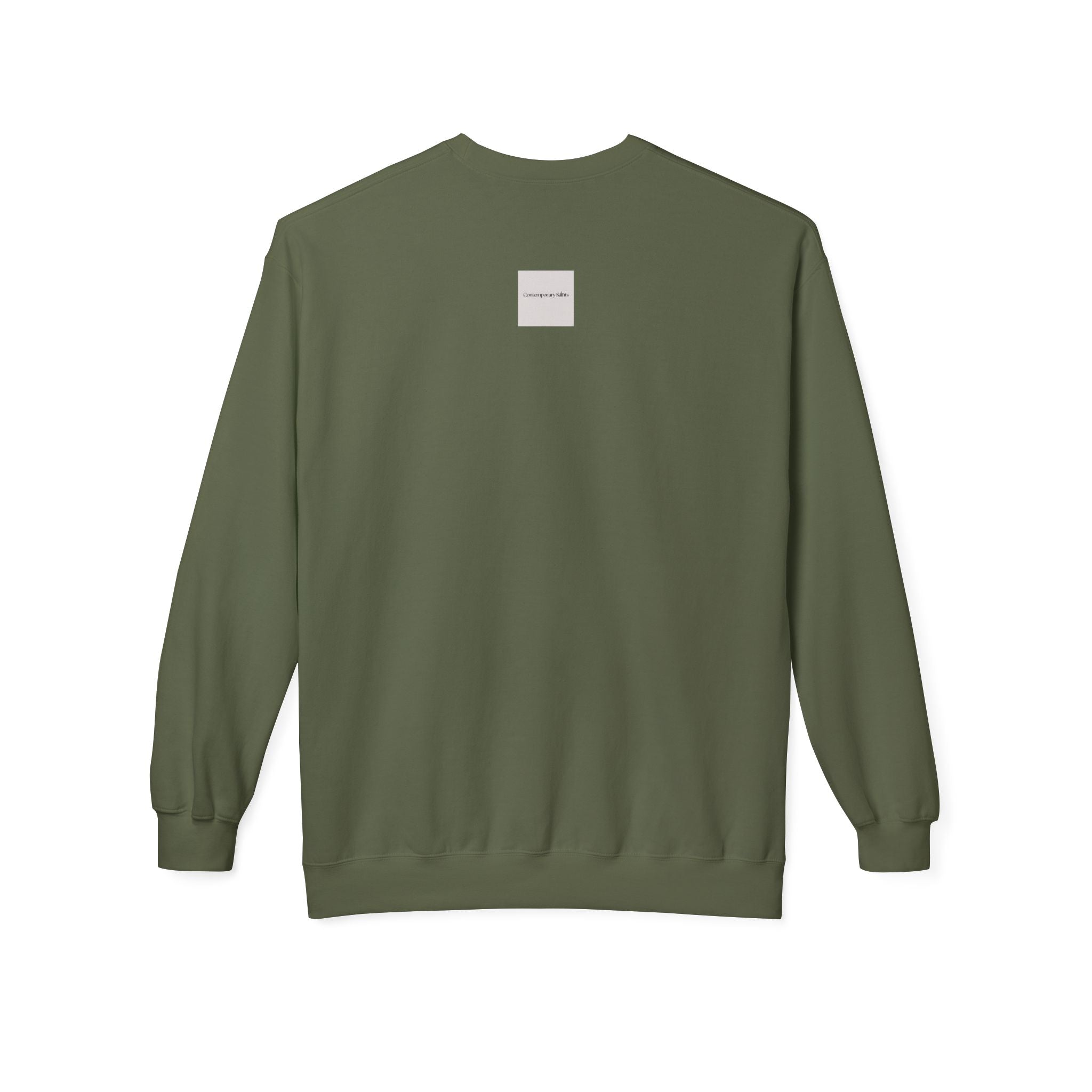 Minimalist Contemporary Saints Logo Sweatshirt