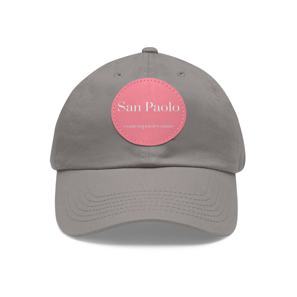 Sombrero con parche de cuero de San Paolo