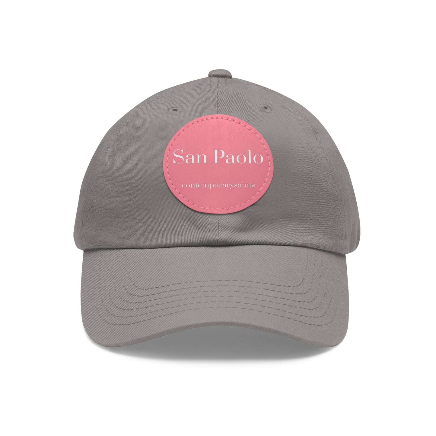 San Paolo Leather Patch Hat