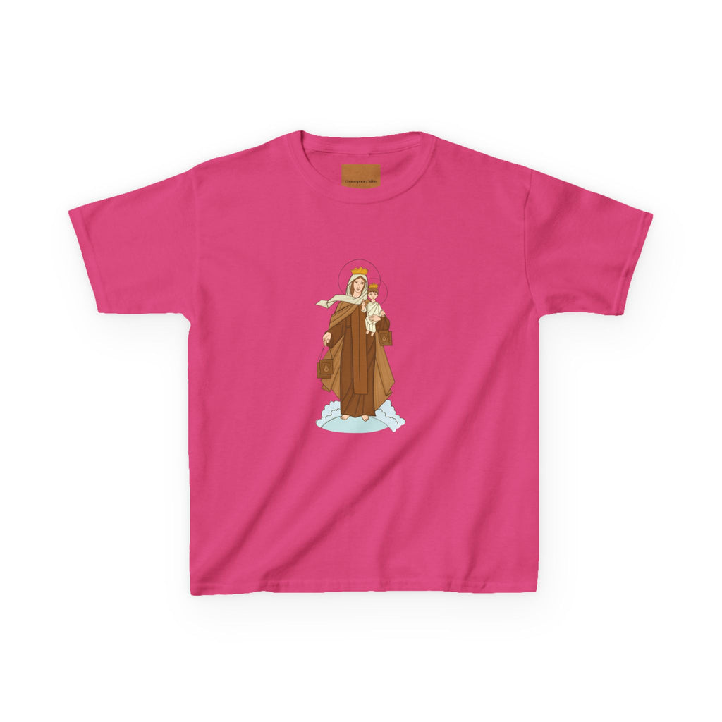 Camiseta infantil de la Señora del Carmelo