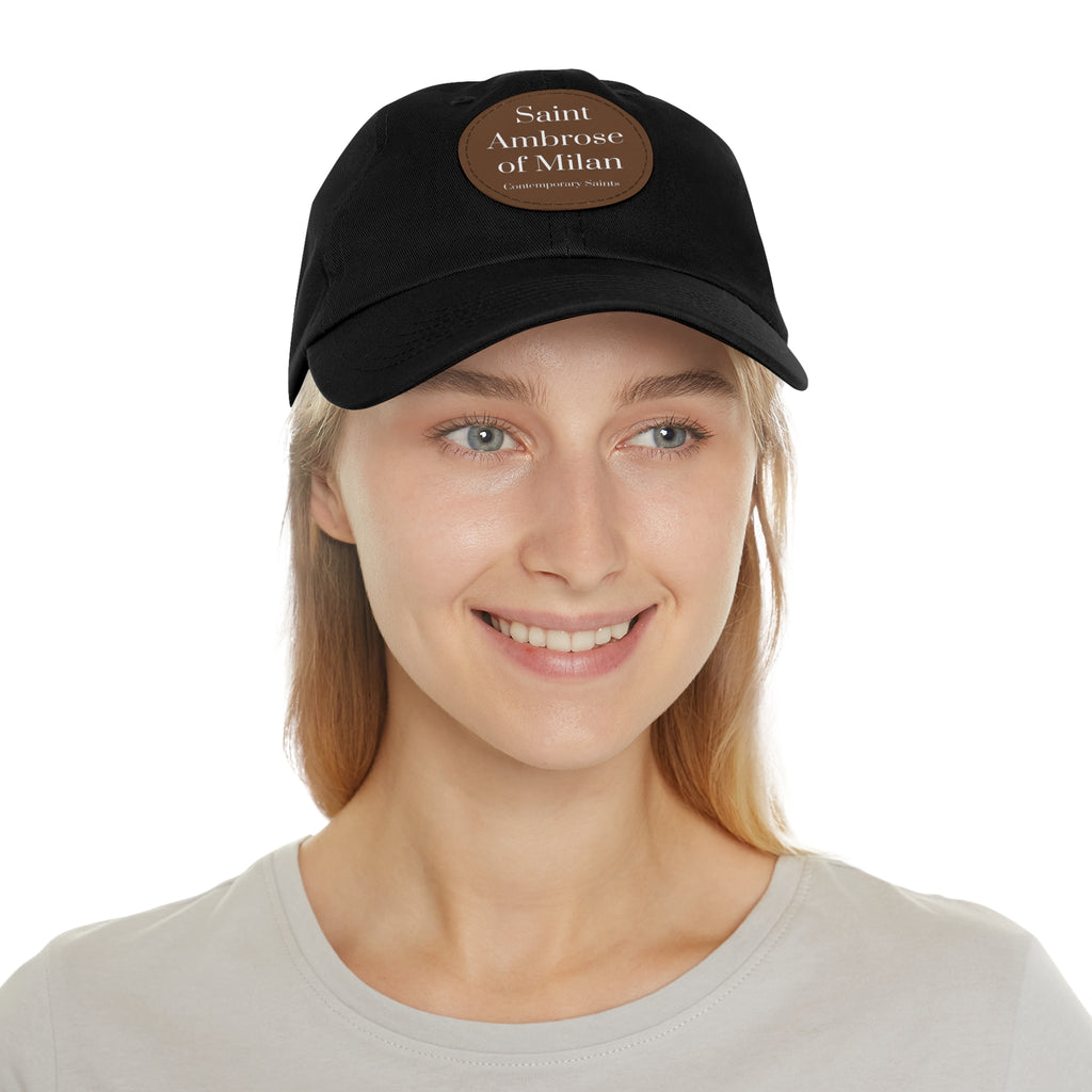 Sombrero con parche de cuero de San Ambrosio