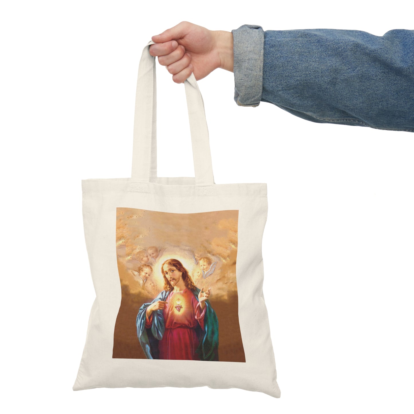 Sacred Heart Tote Bag