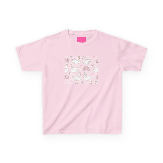 Pink Swan Kids Tee