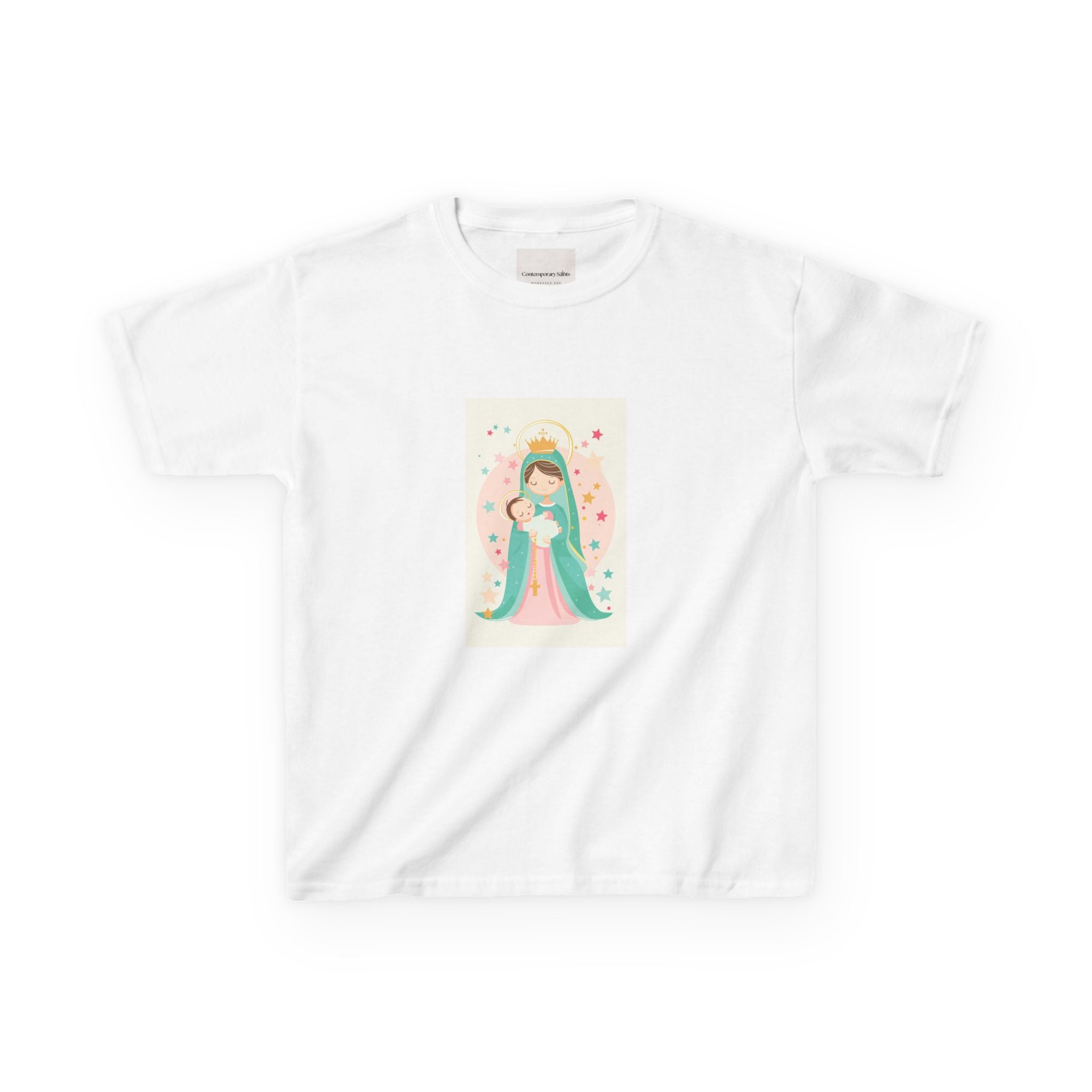 Virgen de Guadalupe Illustration Children’s Shirt