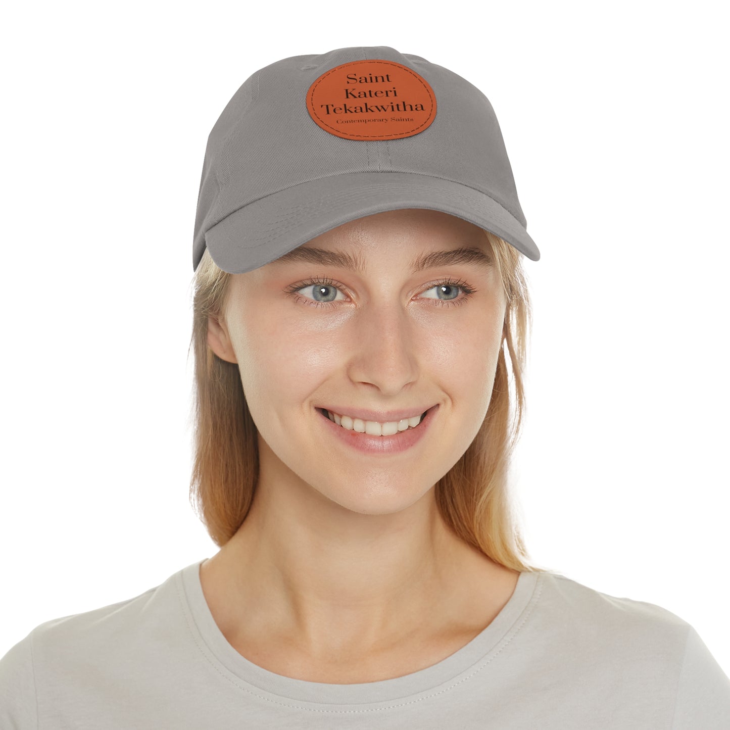 Saint Kateri Leather Patch Hat