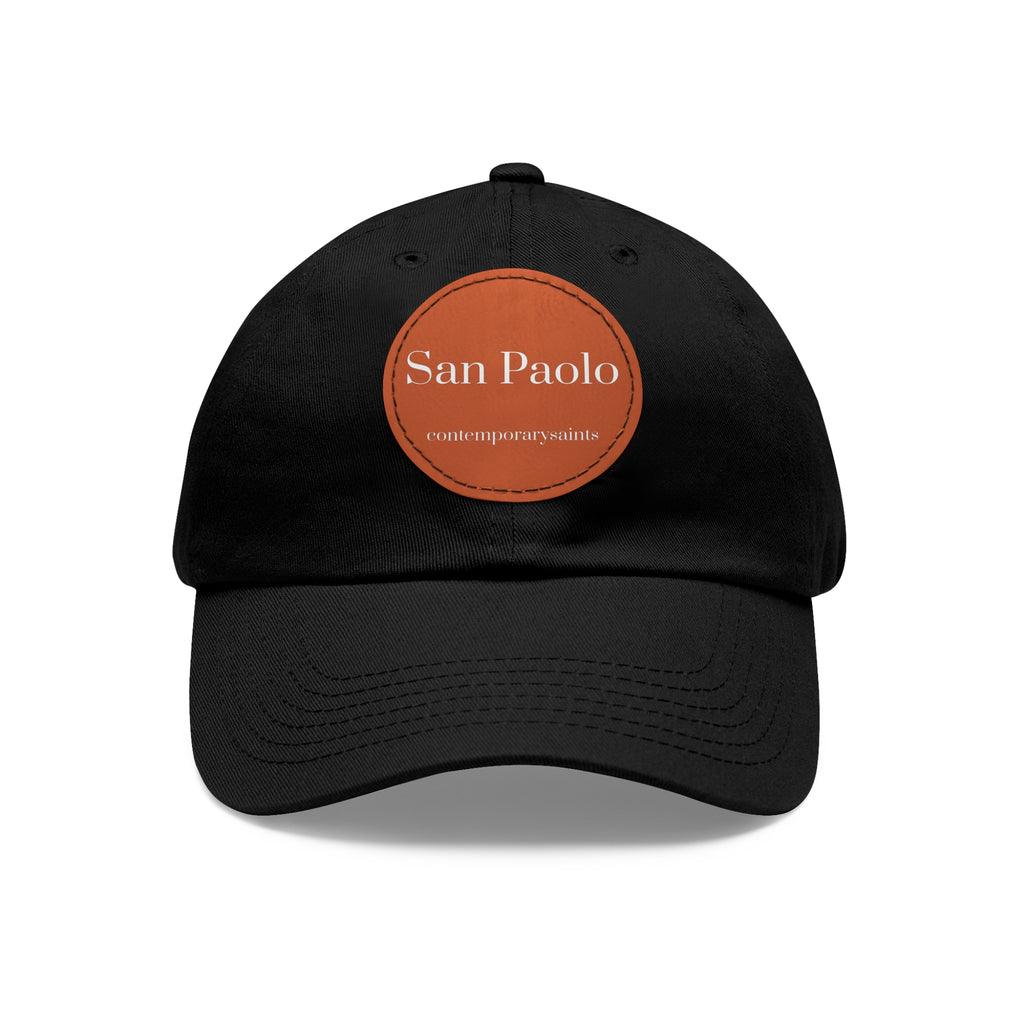 Sombrero con parche de cuero de San Paolo