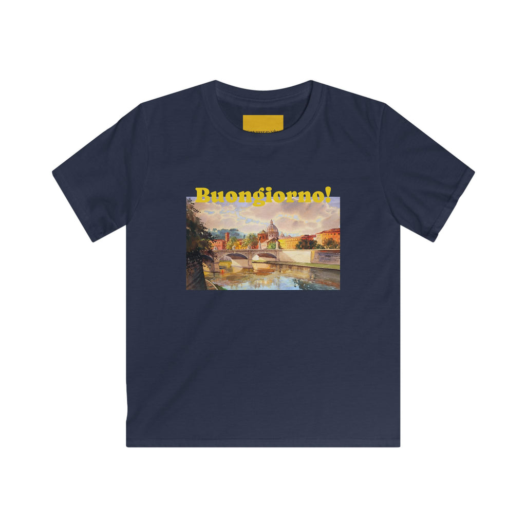 Camiseta infantil Italian Morning