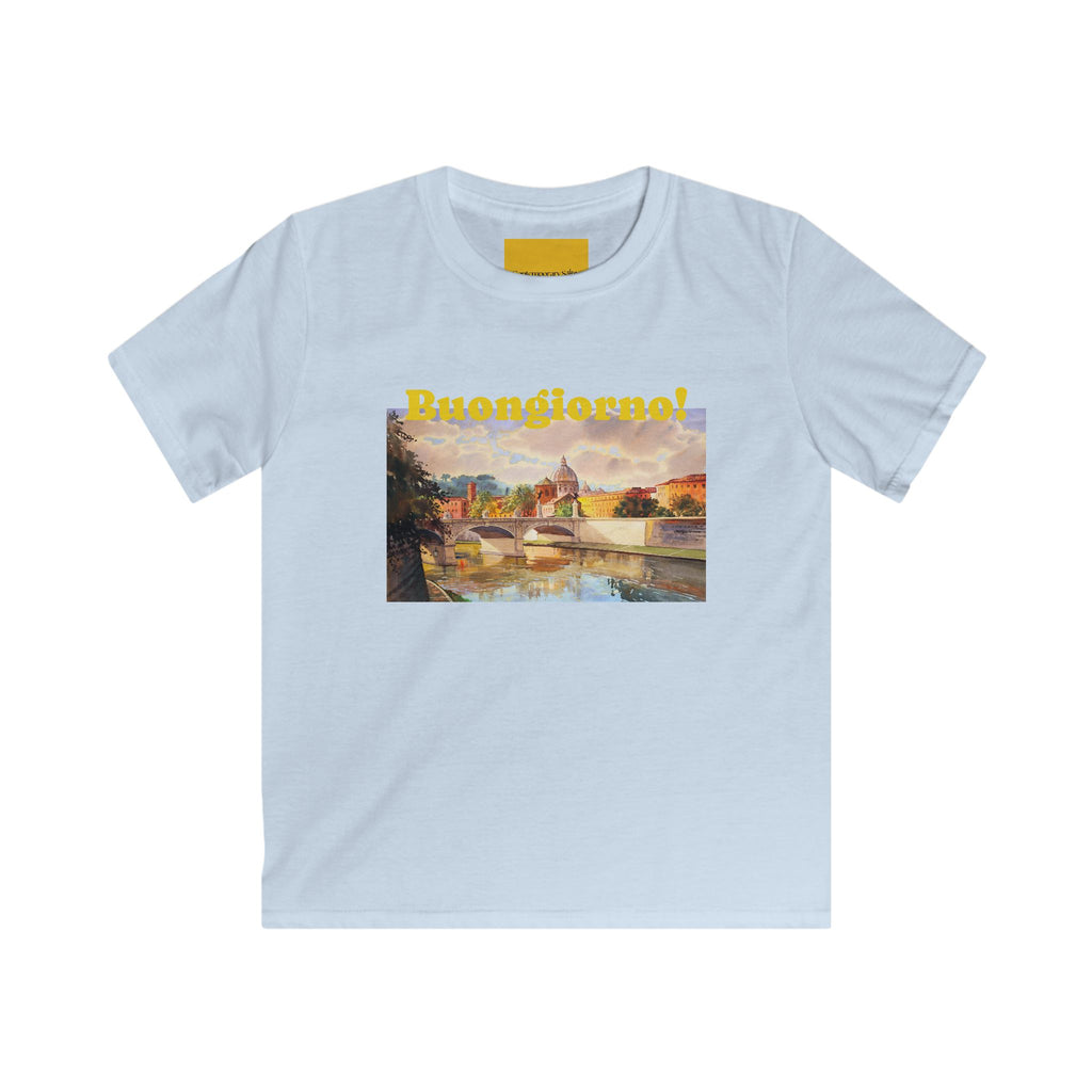 Camiseta infantil Italian Morning