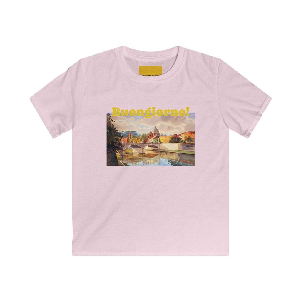 Camiseta infantil Italian Morning