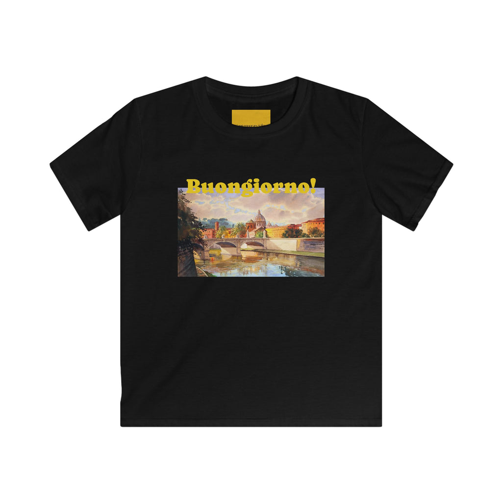 Camiseta infantil Italian Morning