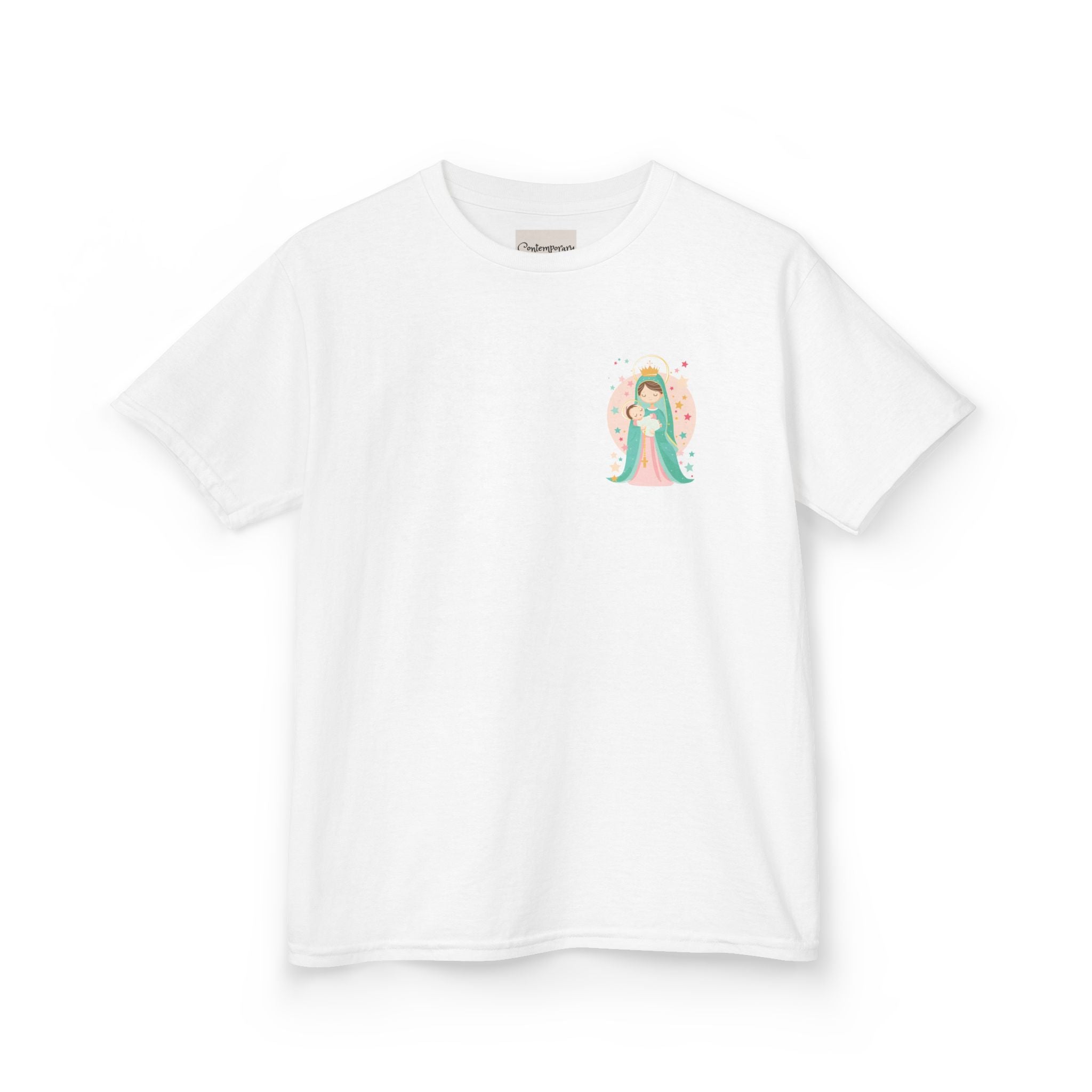Virgen de Guadalupe Small Illustration Children’s Shirt