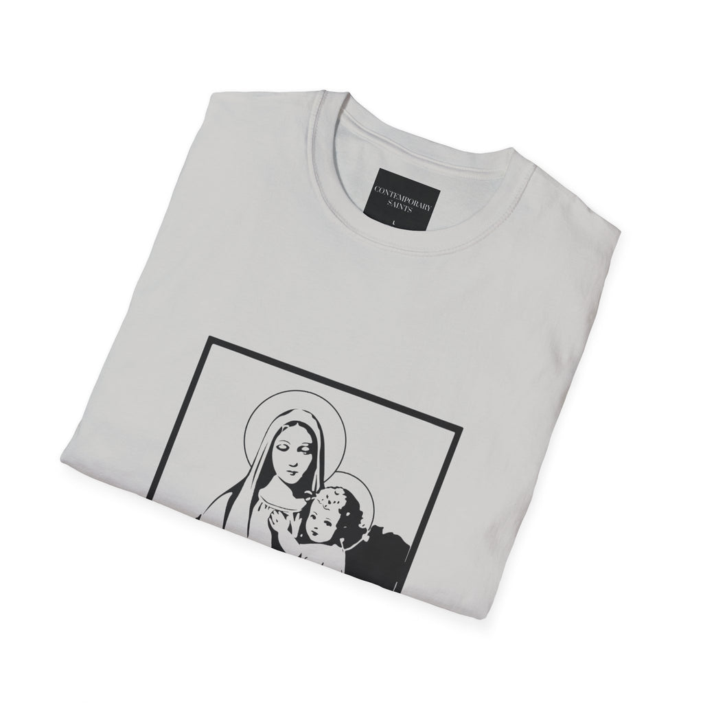 Camiseta de La Madonna y el Bambino