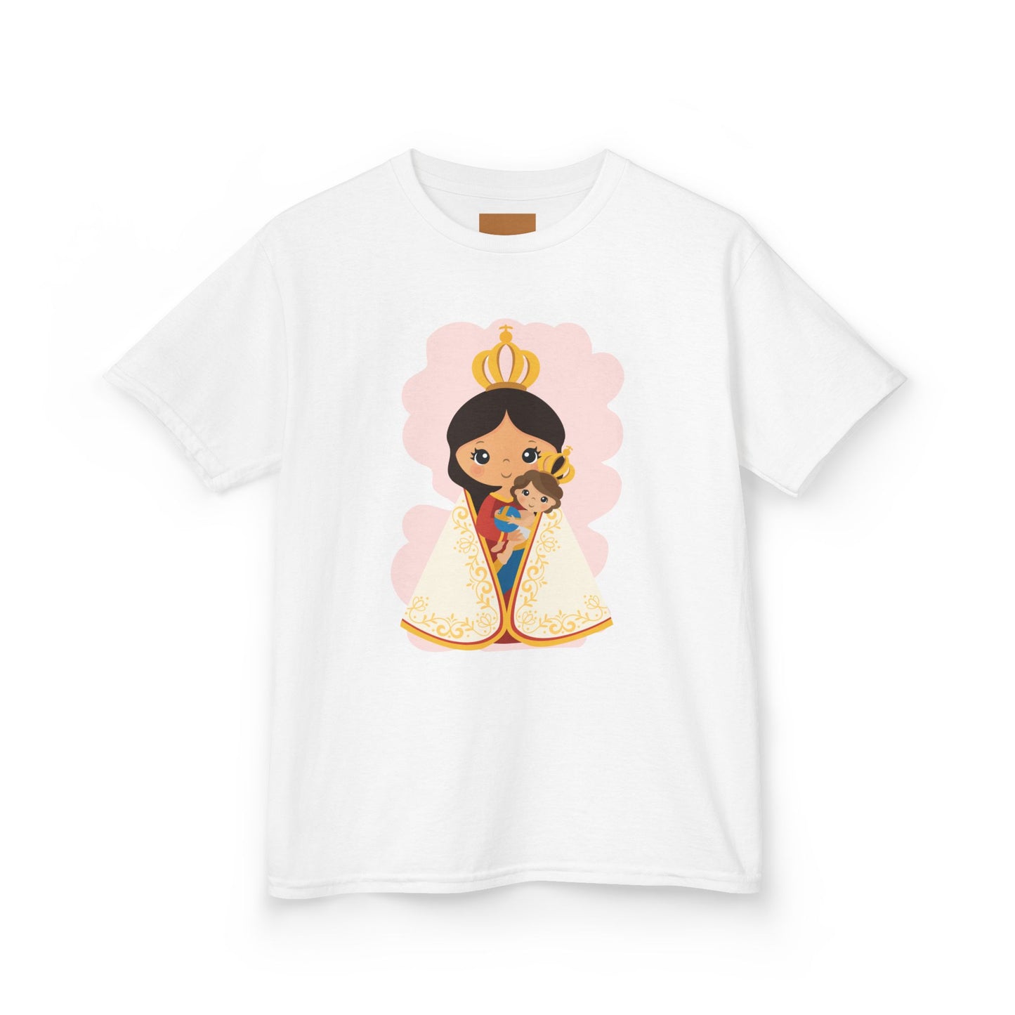Camiseta infantil de María y Jesús de Nazaret