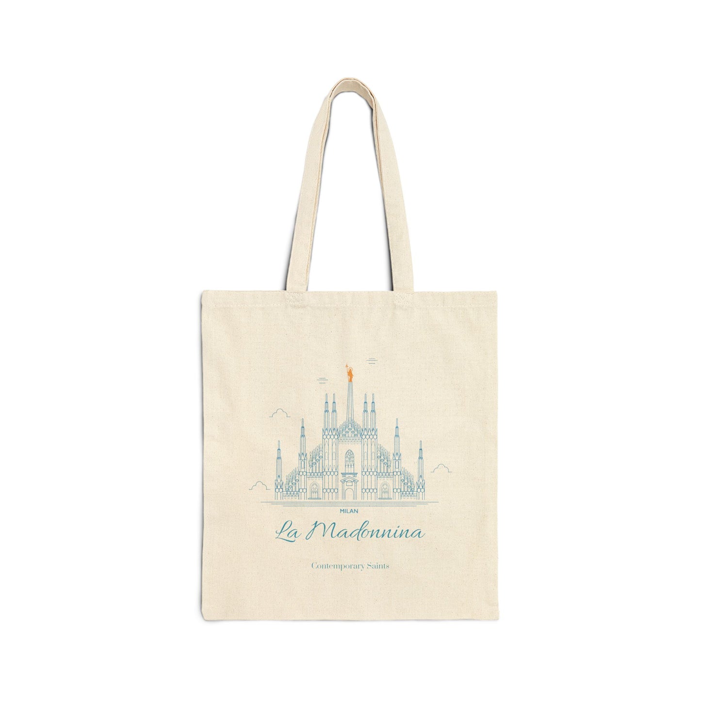 La Madonnina Milan Cathedral Canvas Tote
