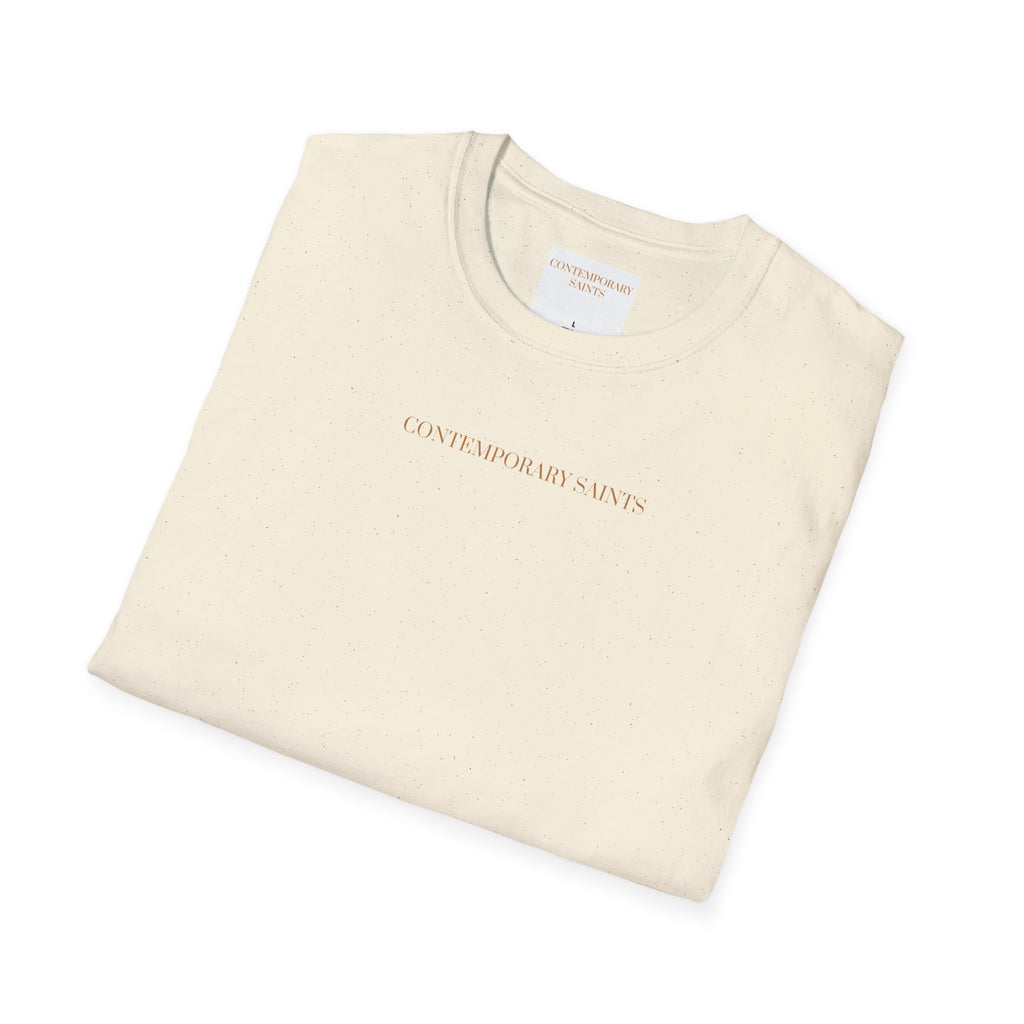 Camiseta minimalista de los Santos Contemporáneos