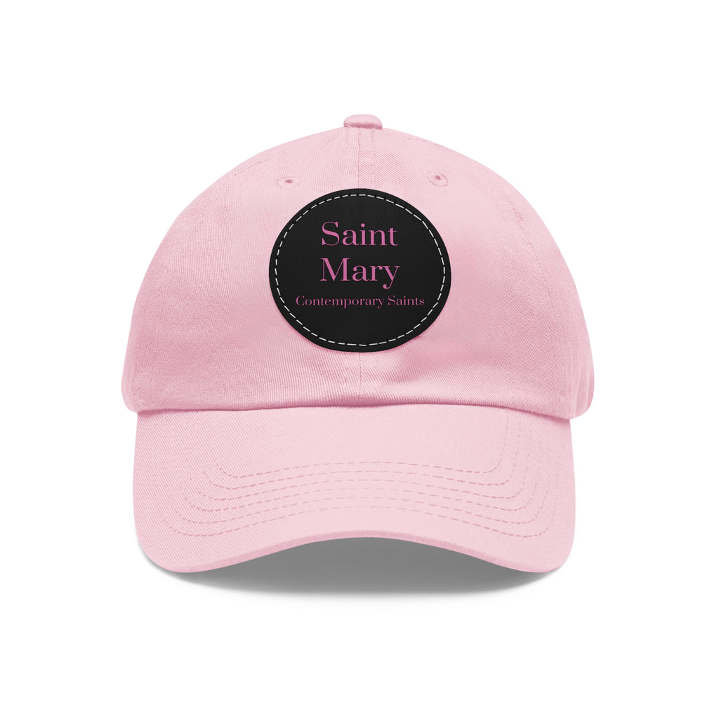 Sombrero con parche de cuero de Santa María