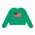 American Flag Sweater