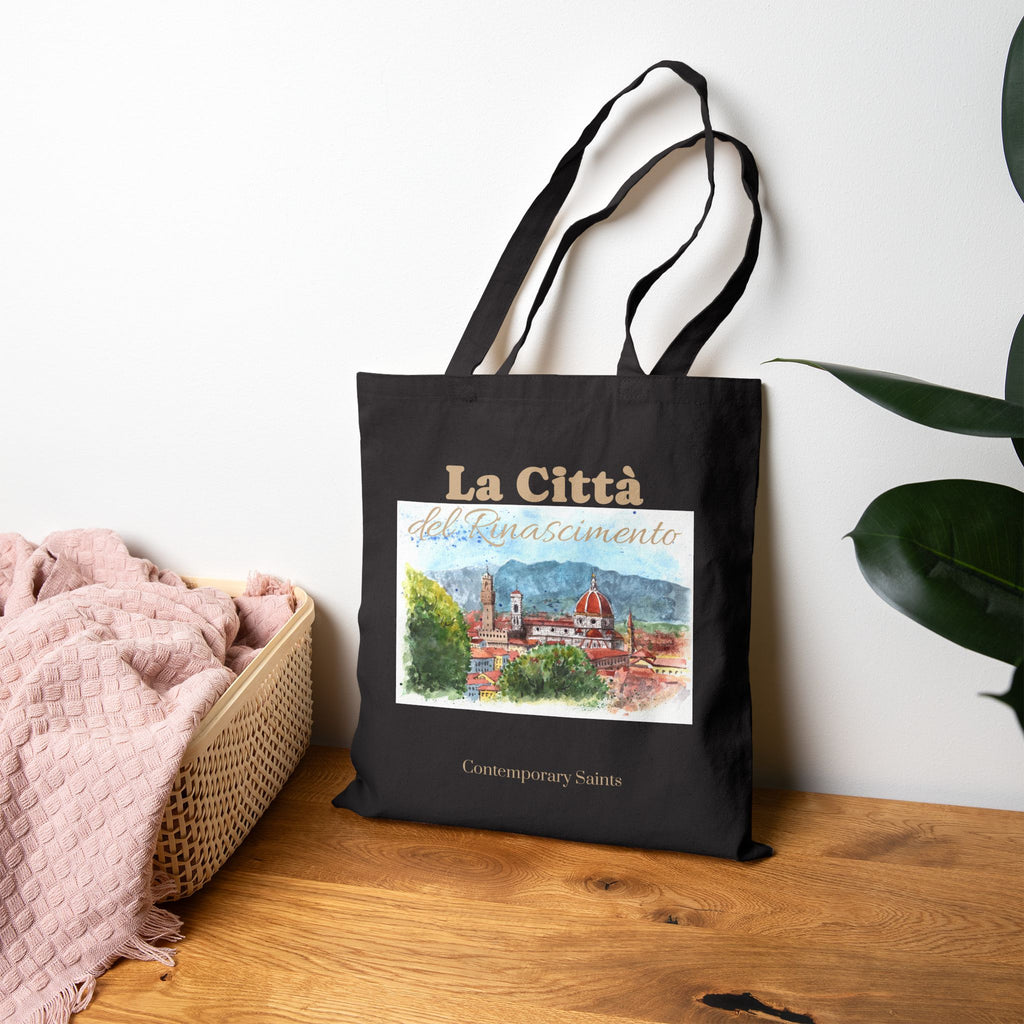 Bolsa de mano con paisaje de Florencia