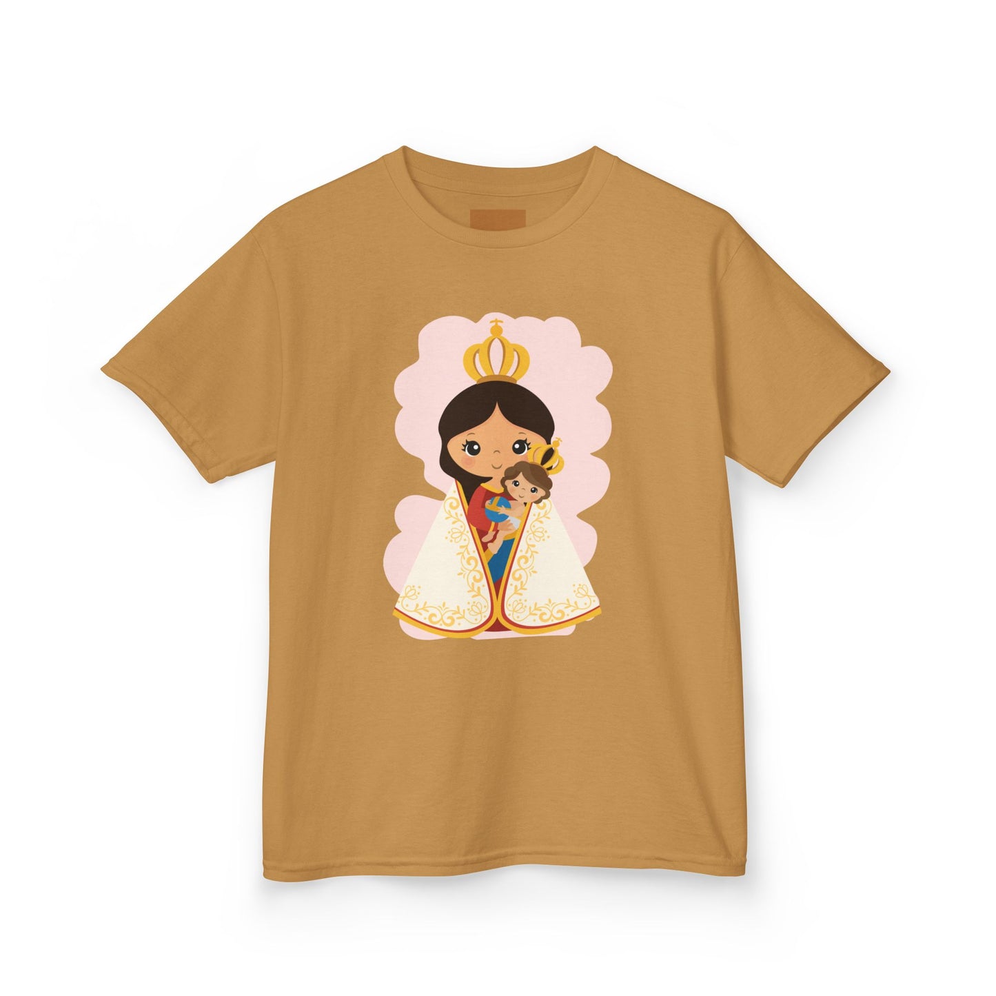 Camiseta infantil de María y Jesús de Nazaret