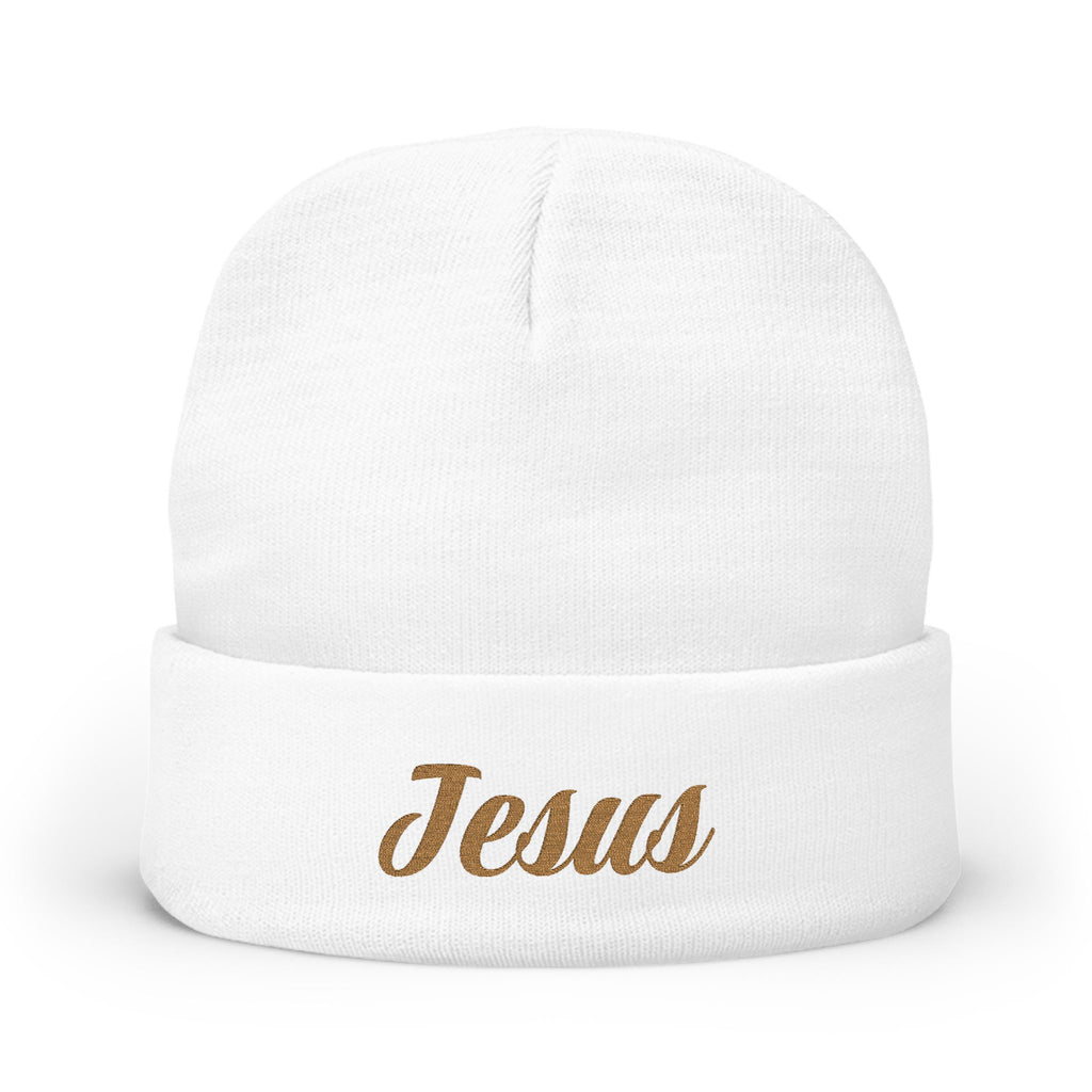 Jesus Embroidered Beanie