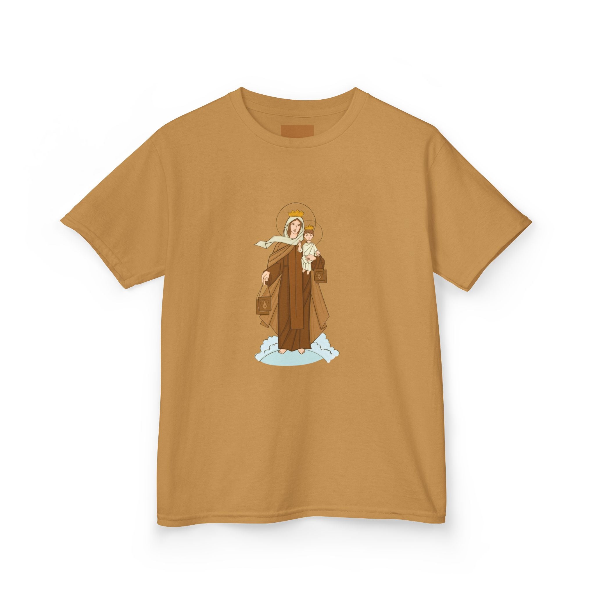 Camiseta infantil de la Señora del Carmelo