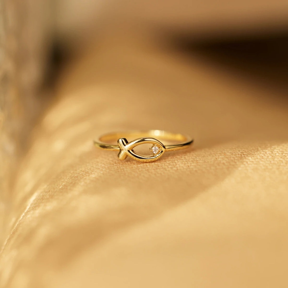 Christianity Fish Ring