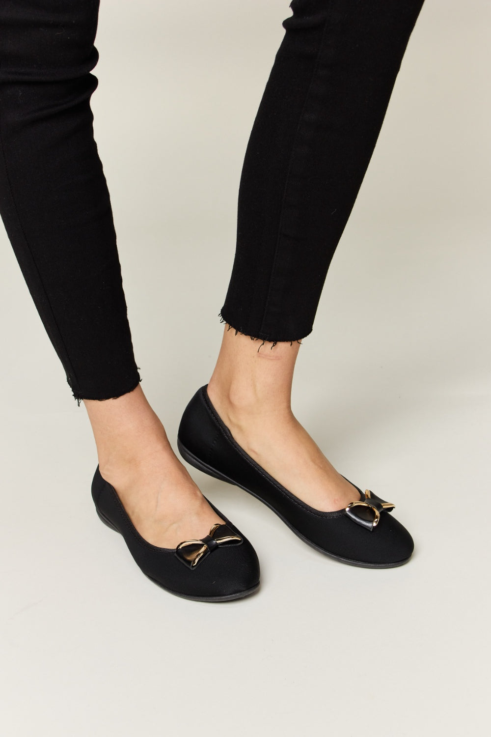 Mocasines planos con hebilla metálica Forever Link