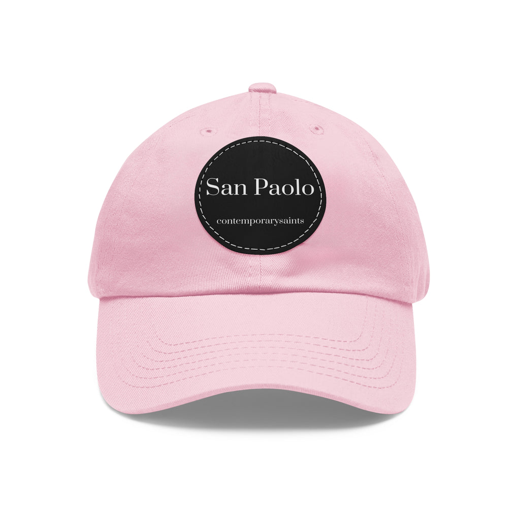 Sombrero con parche de cuero de San Paolo