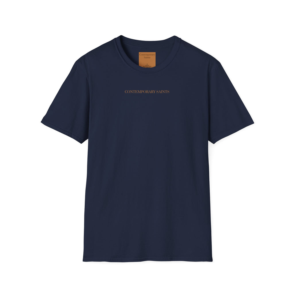 Camiseta minimalista de los Santos Contemporáneos