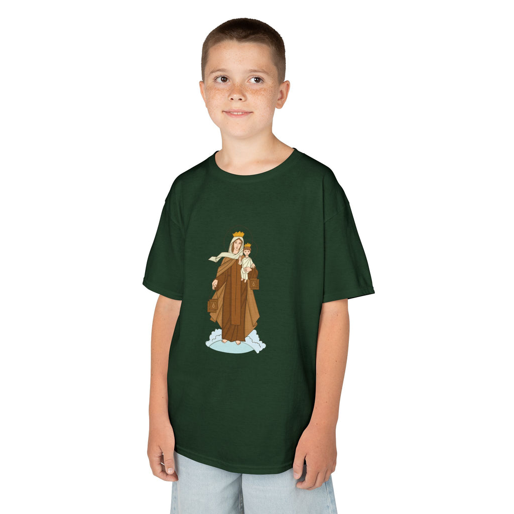 Camiseta infantil de la Señora del Carmelo