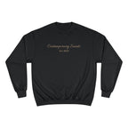 Champion Sweatshirt with Contemporary Saints Logo
