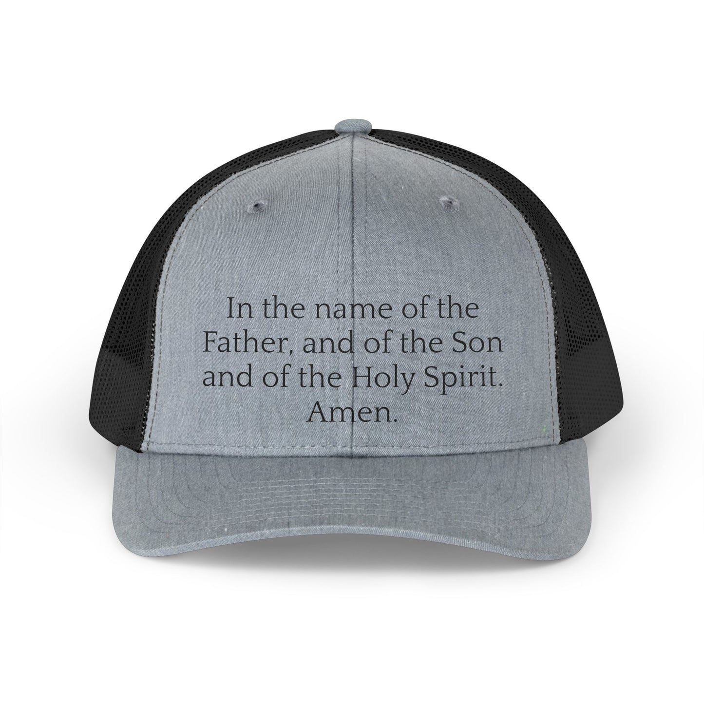 Sign of the Cross Prayer Trucker Hat