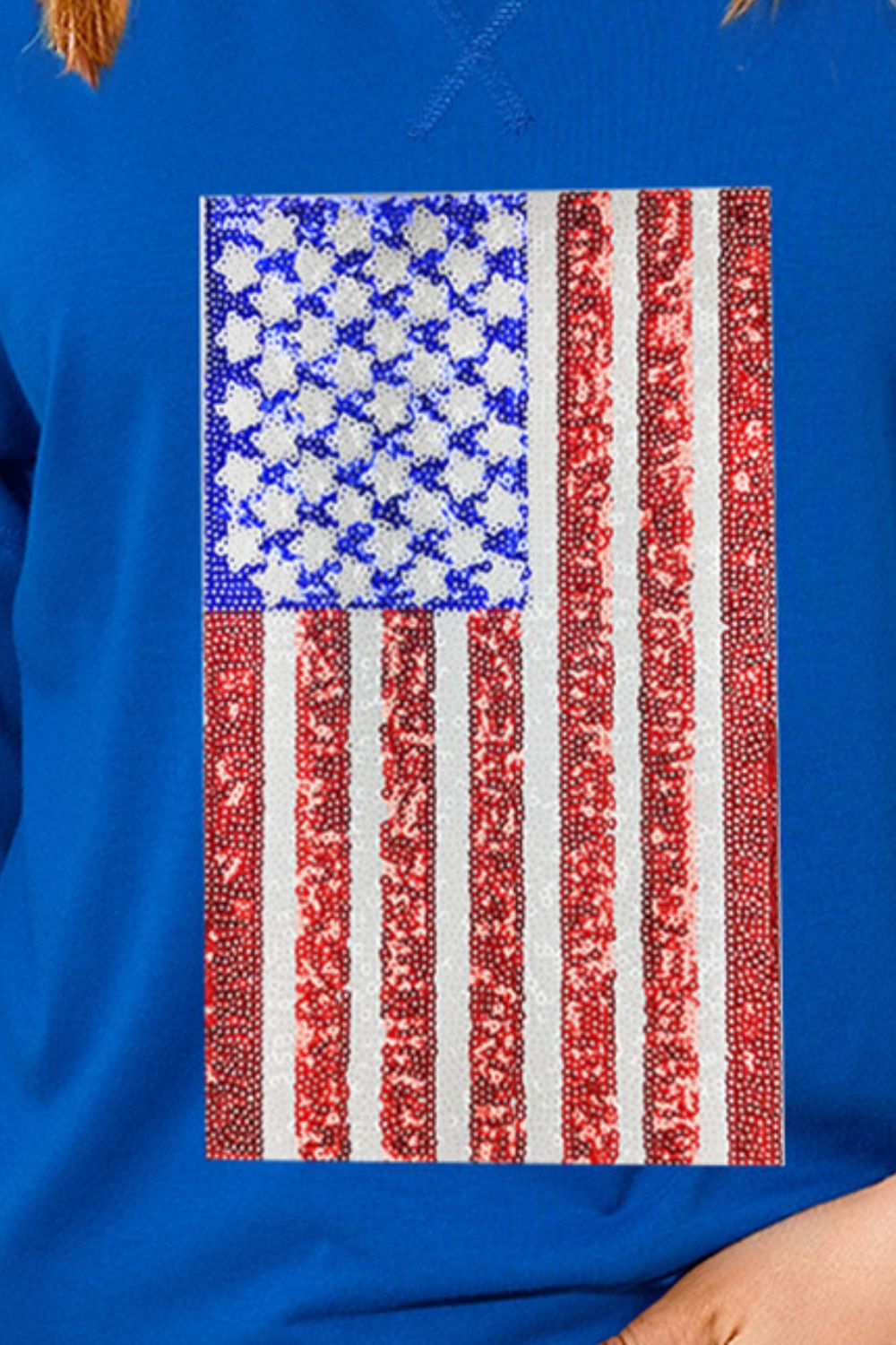 US Flag Sparkle T-Shirt