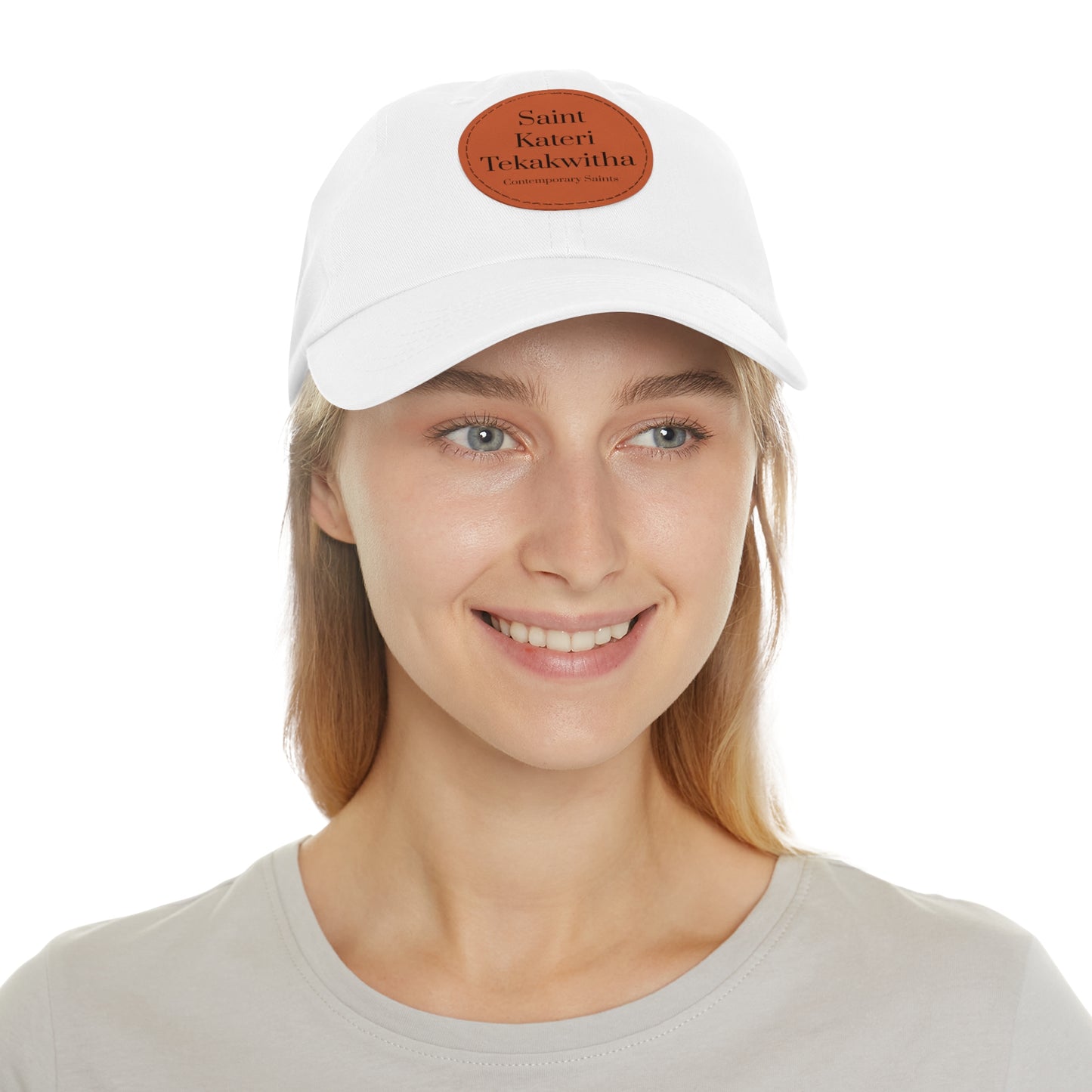 Saint Kateri Leather Patch Hat