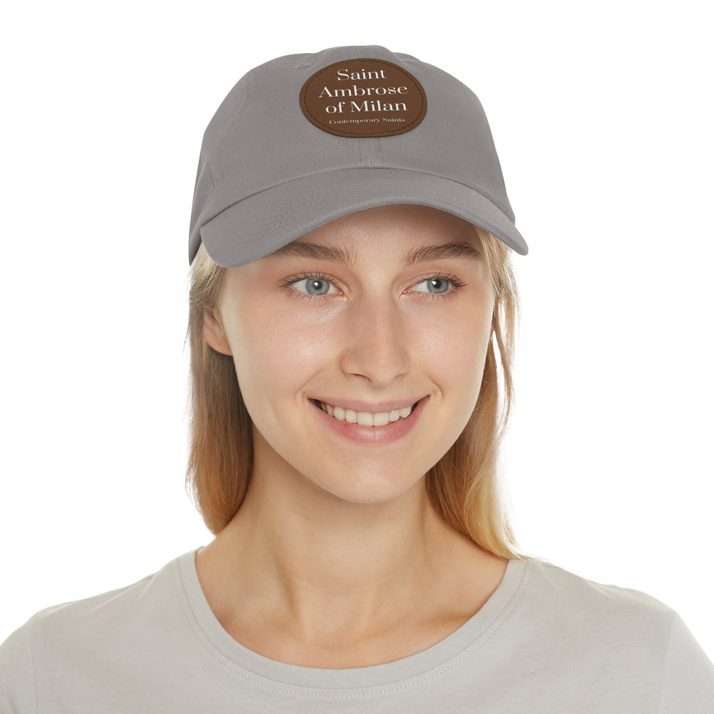 Sombrero con parche de cuero de San Ambrosio