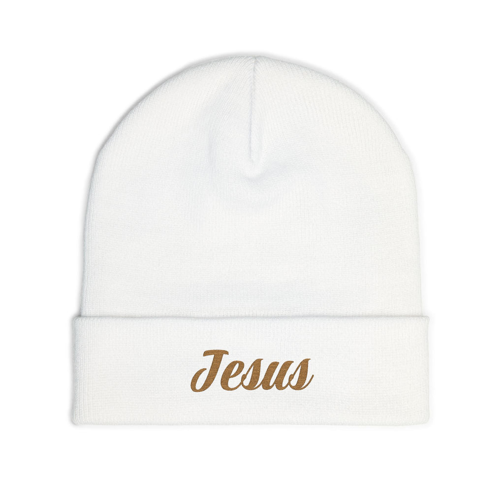 Jesus Embroidered Beanie