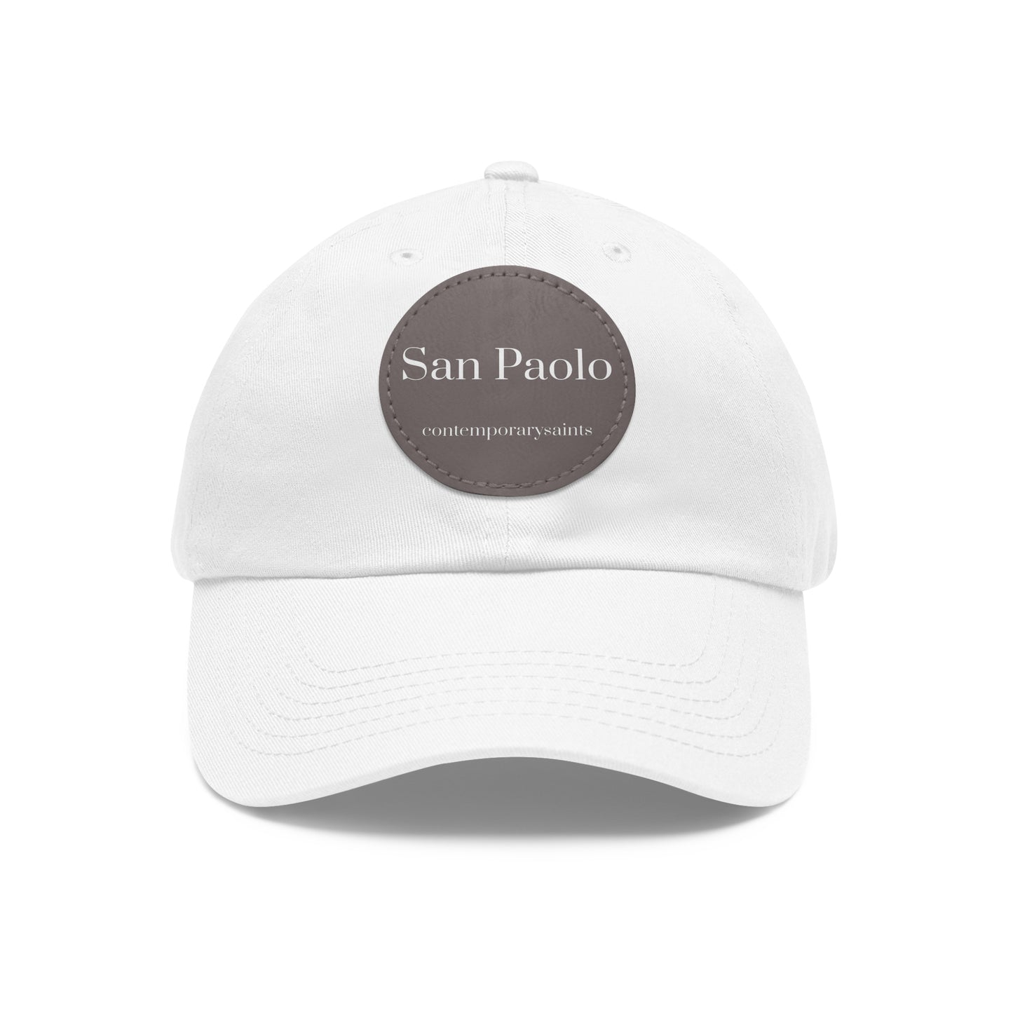 San Paolo Leather Patch Hat