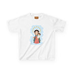 Camiseta infantil animada de Jesús y María