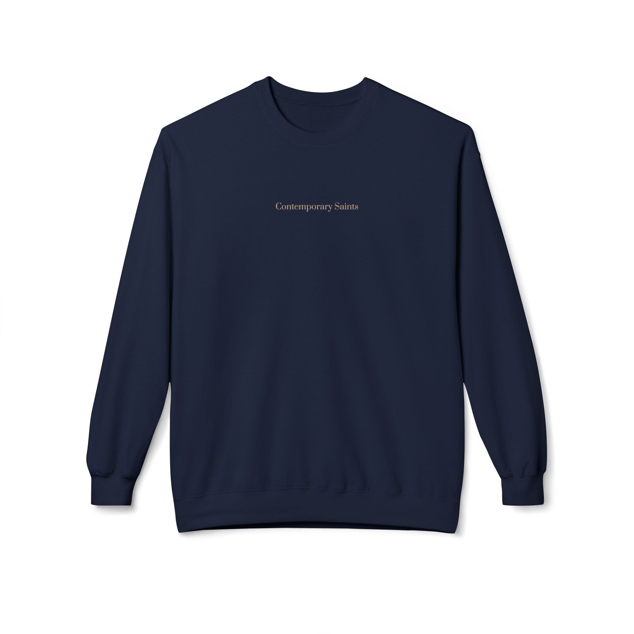 Minimalist Contemporary Saints Logo Sweatshirt