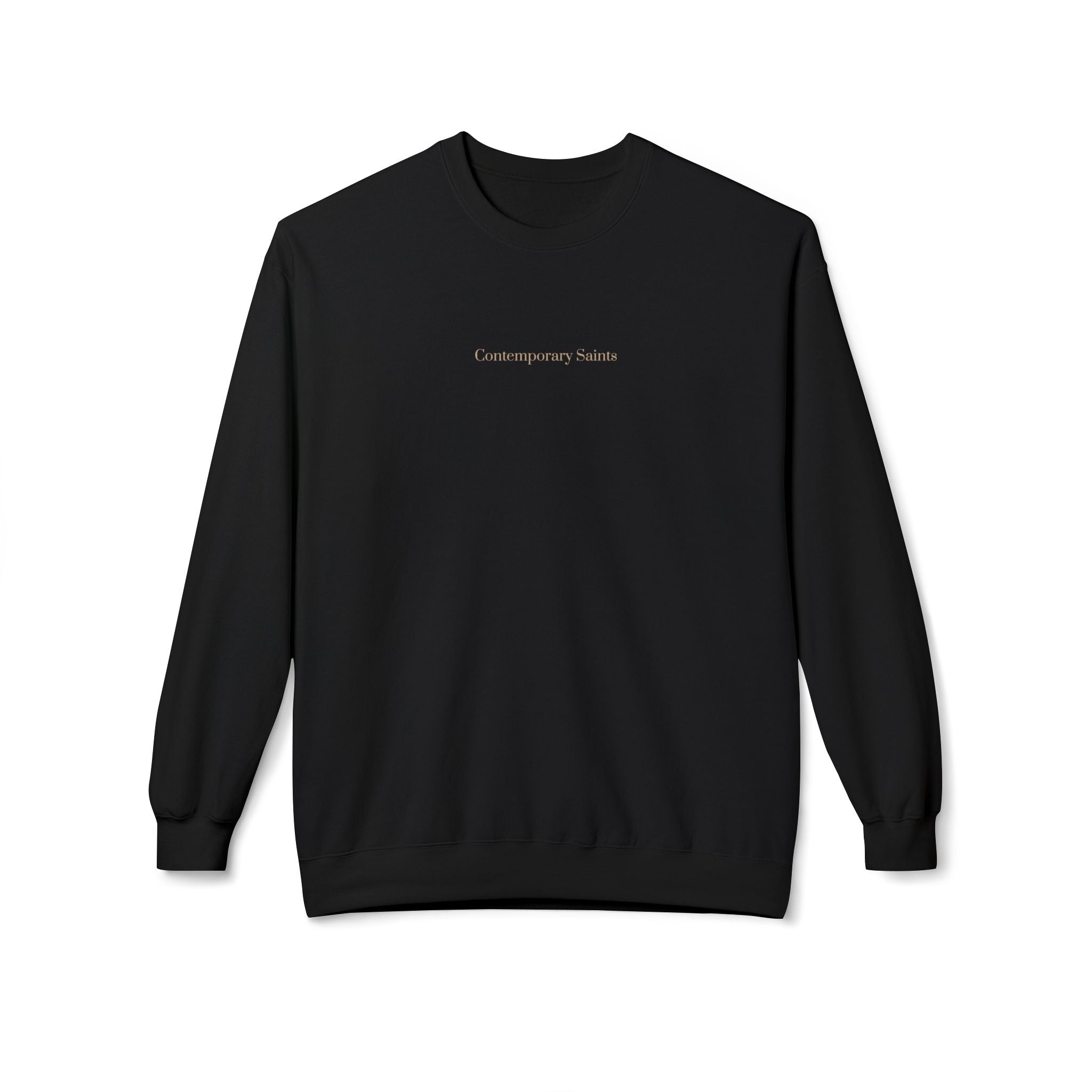 Minimalist Contemporary Saints Logo Sweatshirt