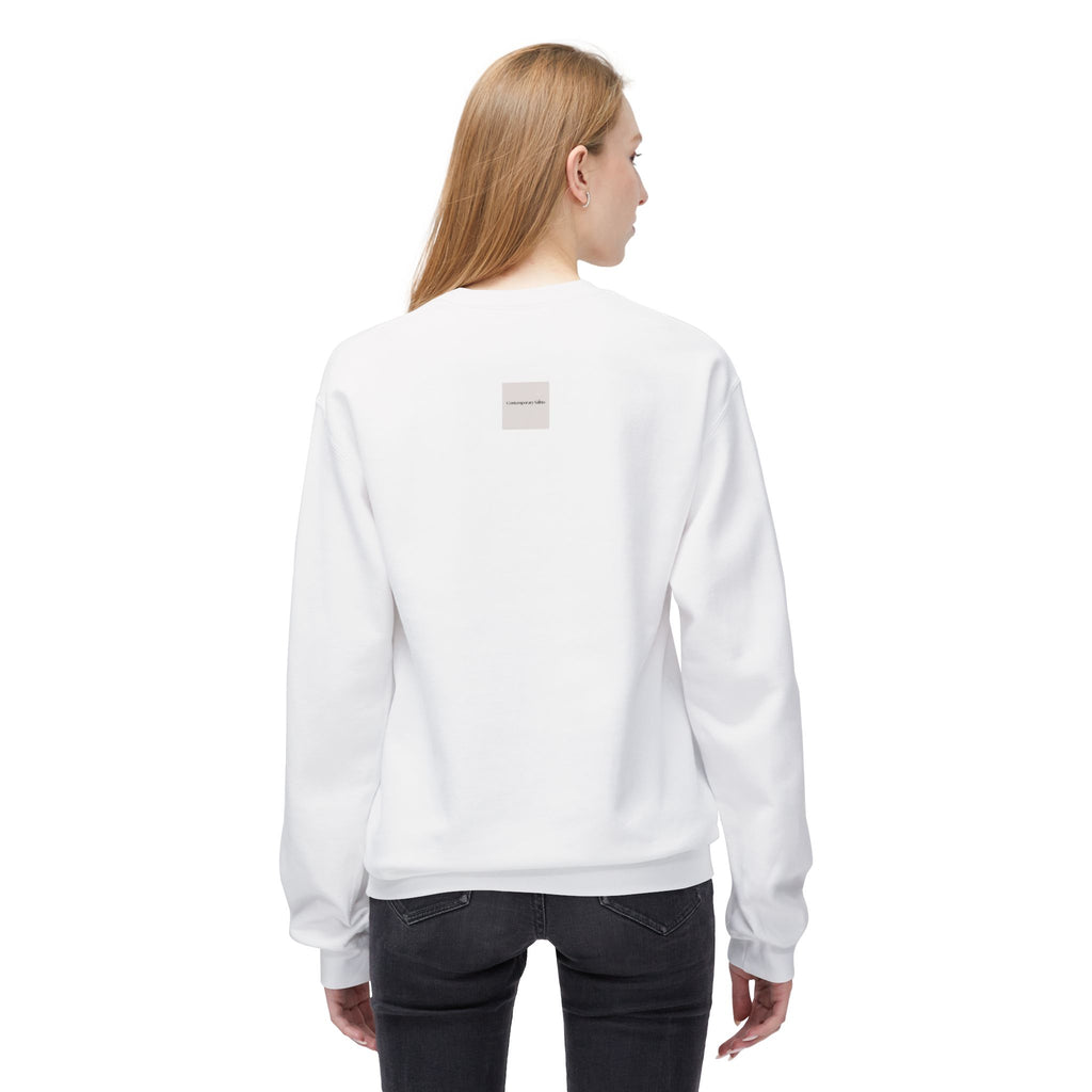Minimalist Contemporary Saints Logo Sweatshirt