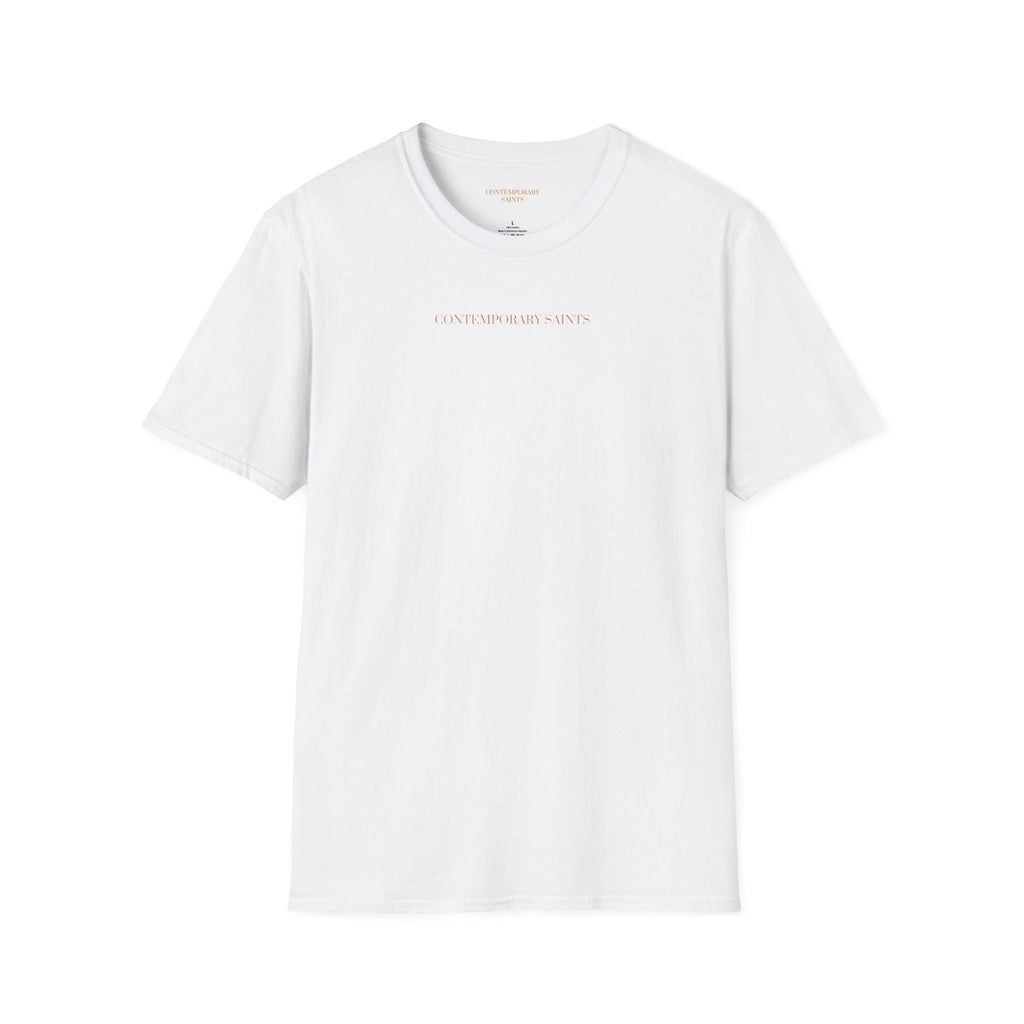 Camiseta minimalista de los Santos Contemporáneos